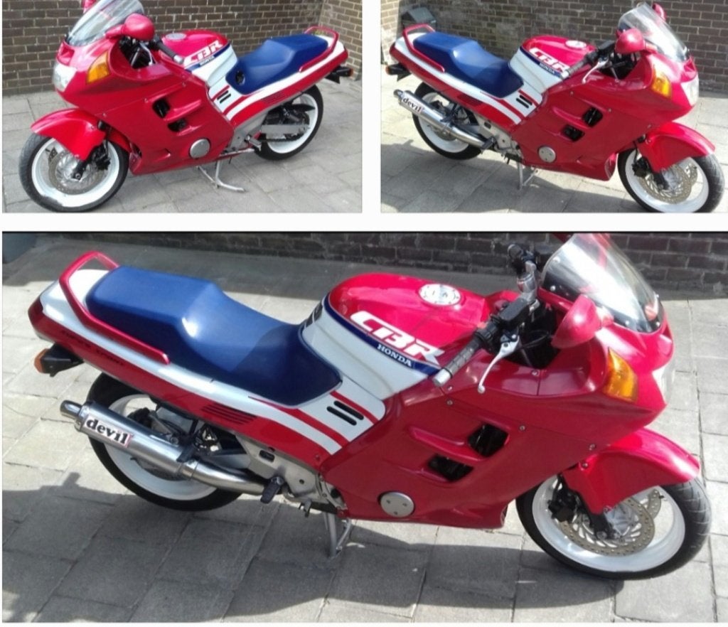 Moto Honda CBR 1000F-SC24 année 1990 39000 kms, Occasion, Échappement sport, 4 cylindres, 1000 cm³