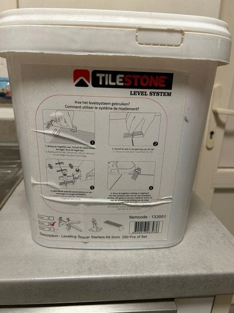Tilestone level System starterskit, Doe-het-zelf en Bouw, Ophalen, Nieuw, Tang