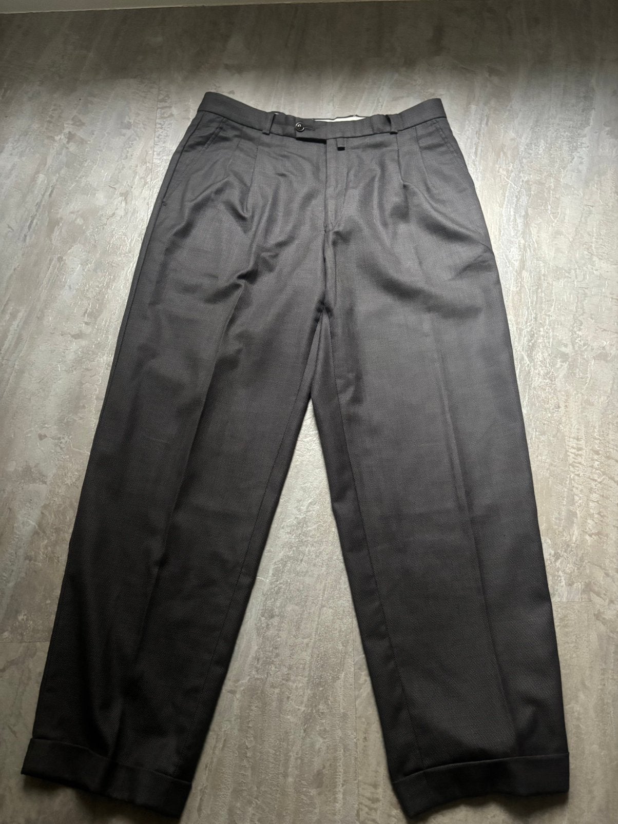 Brummell Heren Pantalon Grijs – Klassiek & Elegant, Ophalen of Verzenden, Zo goed als nieuw, Maat 48/50 (M), Grijs