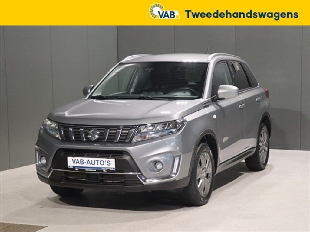 Suzuki Vitara   1.4 Turbo Boosterjet GL+, Auto's, Zwart, 129 pk, SUV of Terreinwagen, Zilver of Grijs