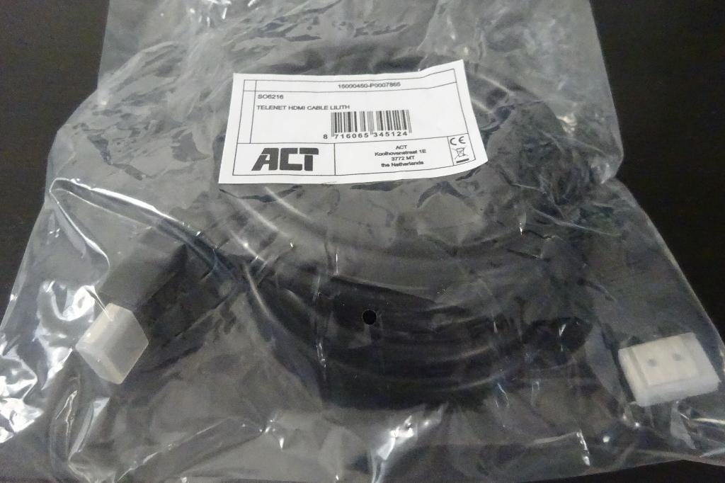 HDMI kabel, Ophalen, Nieuw, Minder dan 2 meter, HDMI-kabel