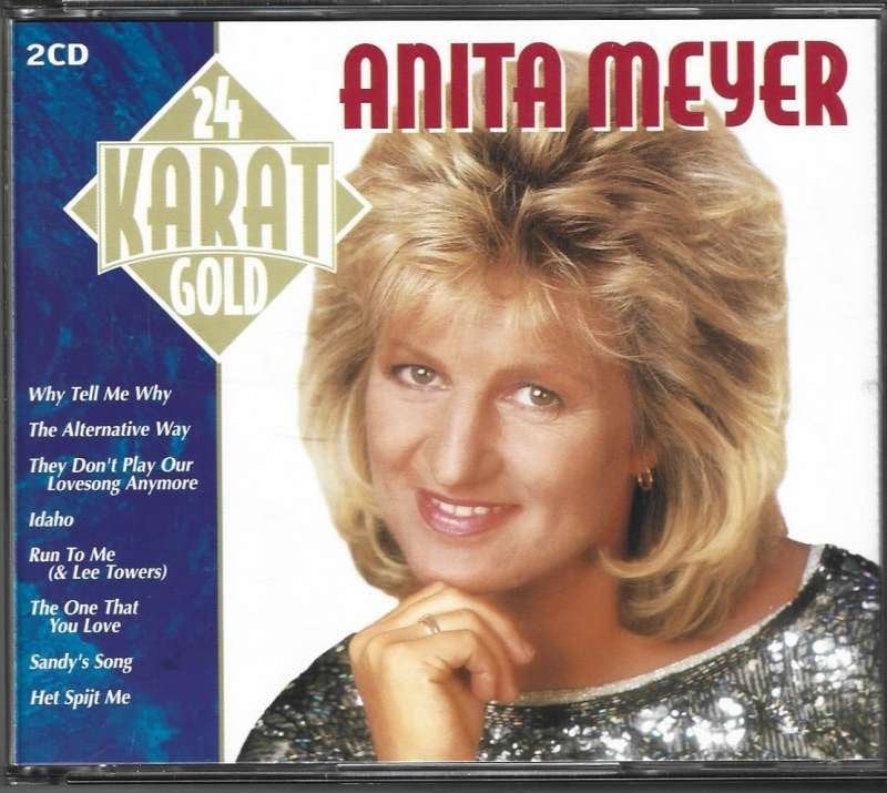 2 CD Anita Meyer – 24 Karat Gold, Enlèvement ou Envoi, Pop, Comme neuf, Album