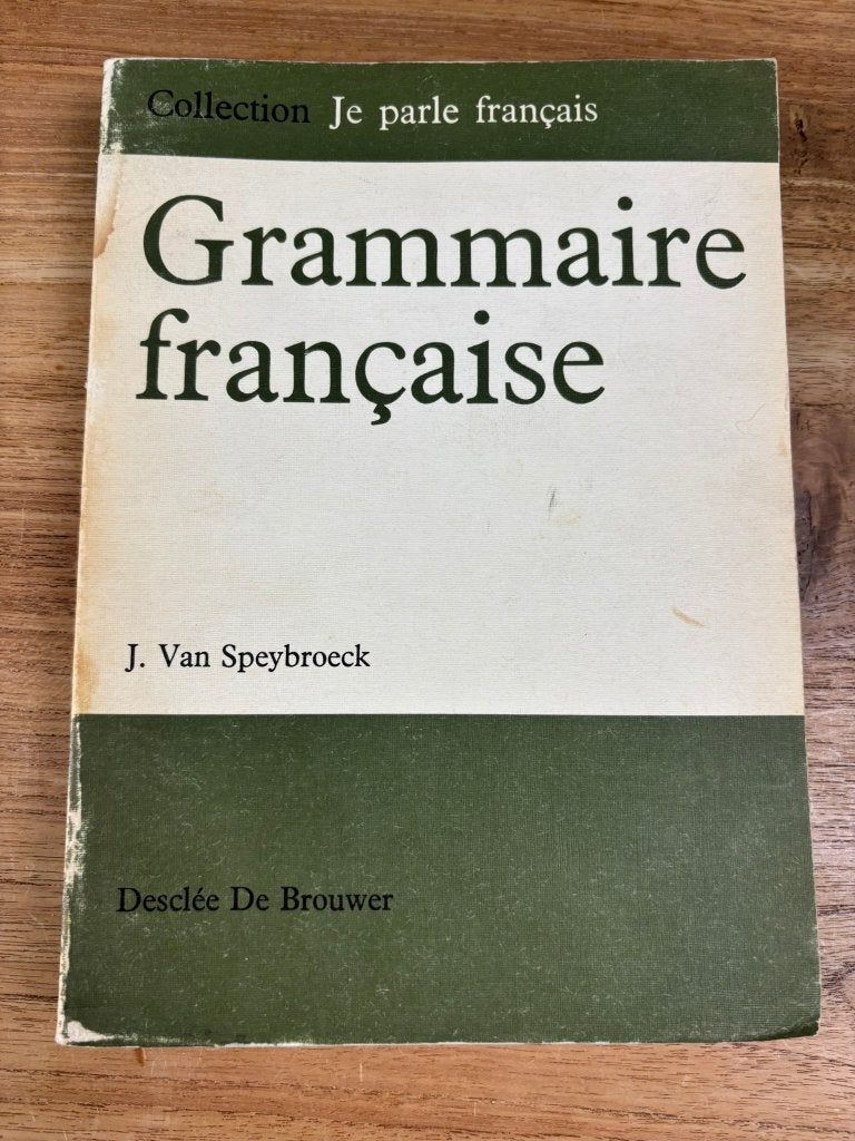 Grammaire française, Ophalen, Gelezen