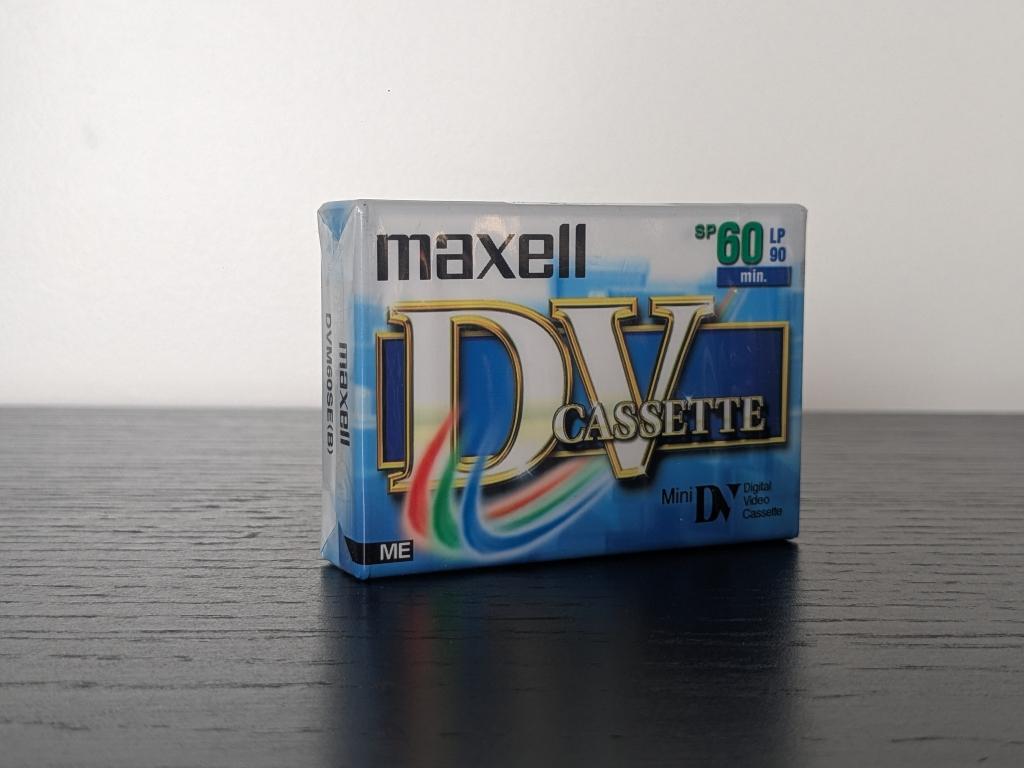 DV Minicassette - Maxell, Ophalen of Verzenden, Nieuw