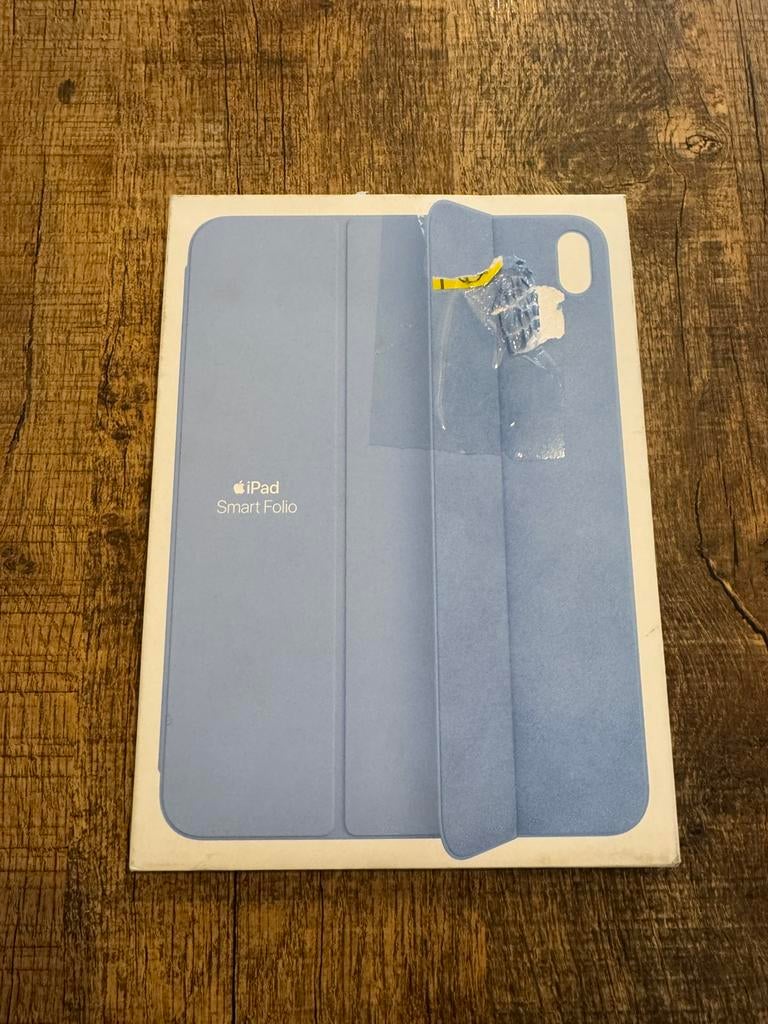 Apple iPad - Smart Folio Sky Blue hoesje - Nieuw!, Computers en Software, Ophalen of Verzenden, Zo goed als nieuw