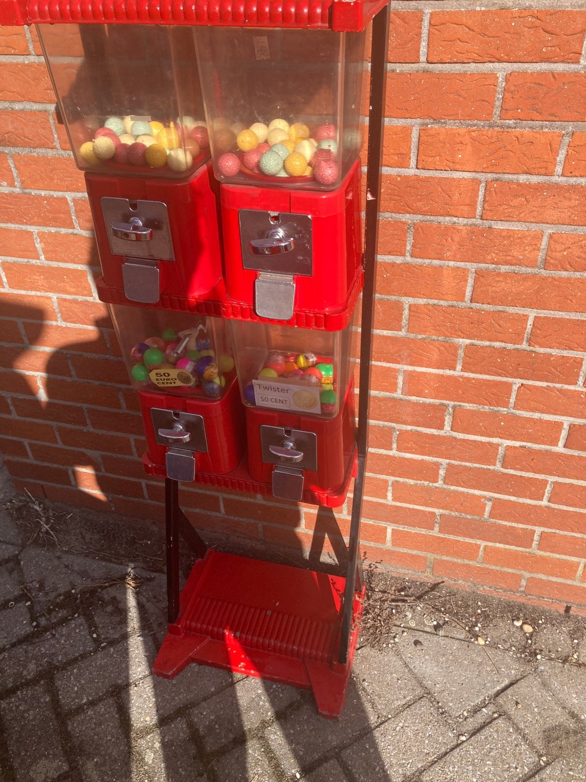 Originele Brabo kauwgomballen automaat, Verzamelen, Ophalen, Gebruikt