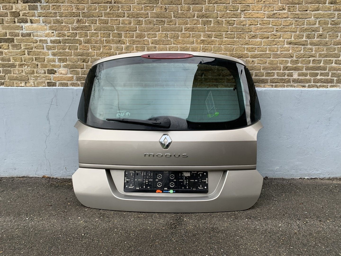 achterklep renault grand modus 2008 tot 2012 licht goud, Arrière, Renault, -, Haillon arrière