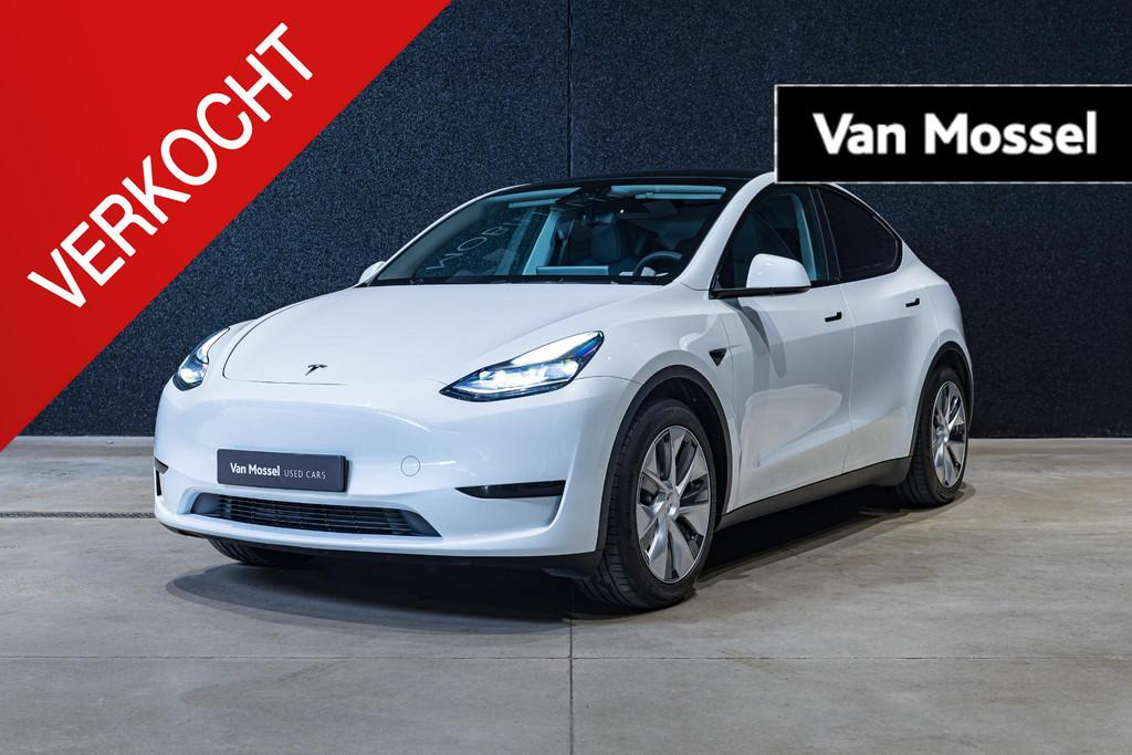 Tesla Model Y Standard Range RWD 60 kWh Pano DAK | CAMERA |, Auto's, Tesla, Bedrijf, Te koop, Model Y, ABS, Airbags, Airconditioning