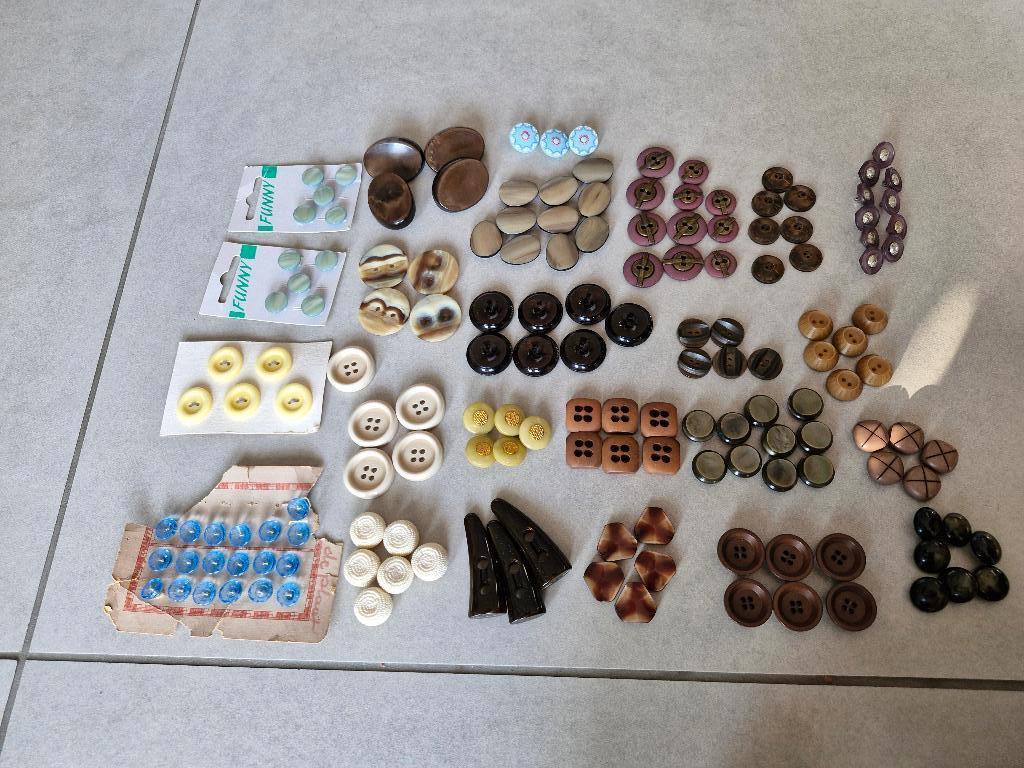 Vintage knopen, Hobby & Loisirs créatifs, Couture & Fournitures, Envoi, Bouton ou Boutons