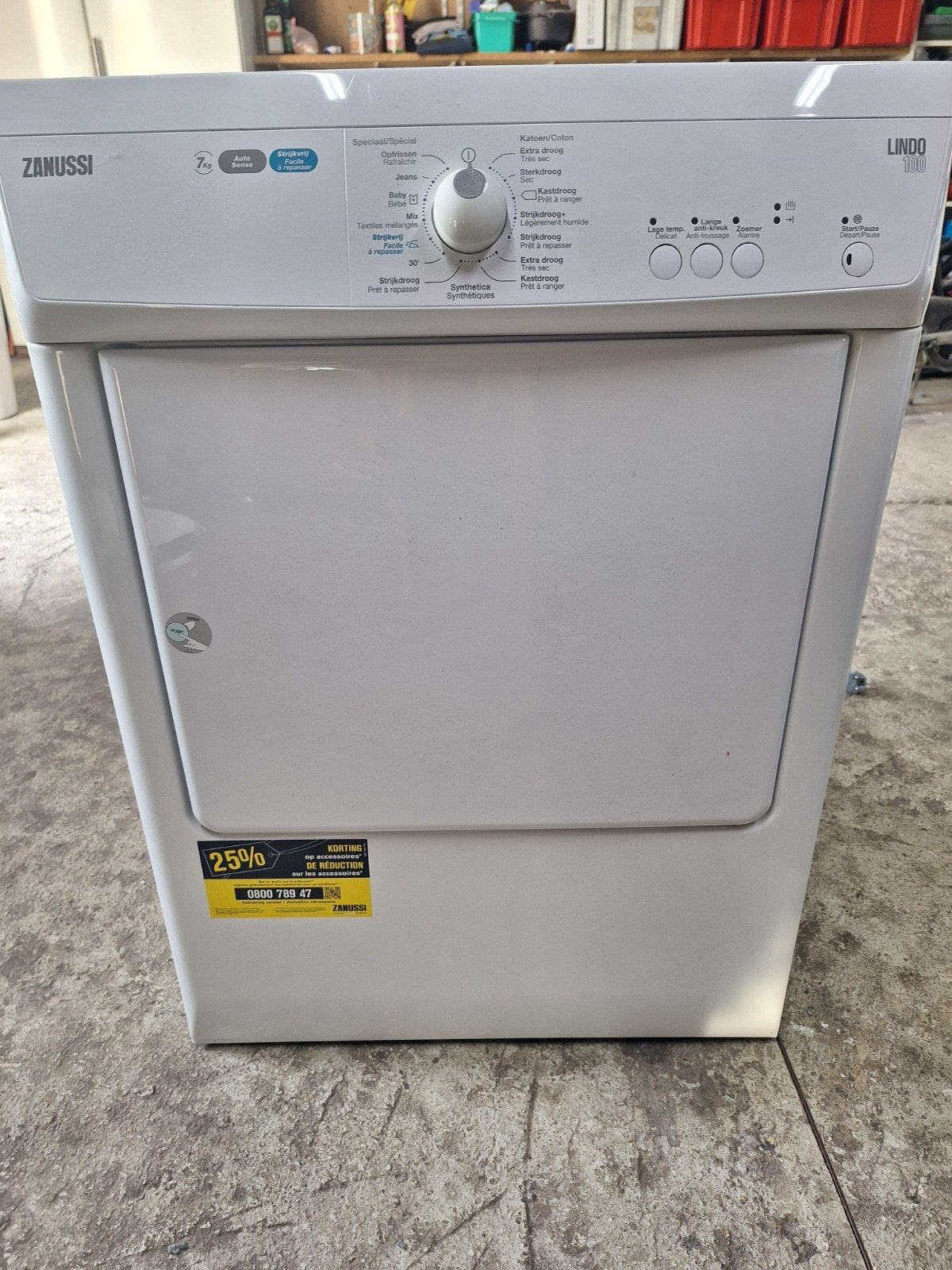droogkast met buis, Elektronische apparatuur, Ophalen