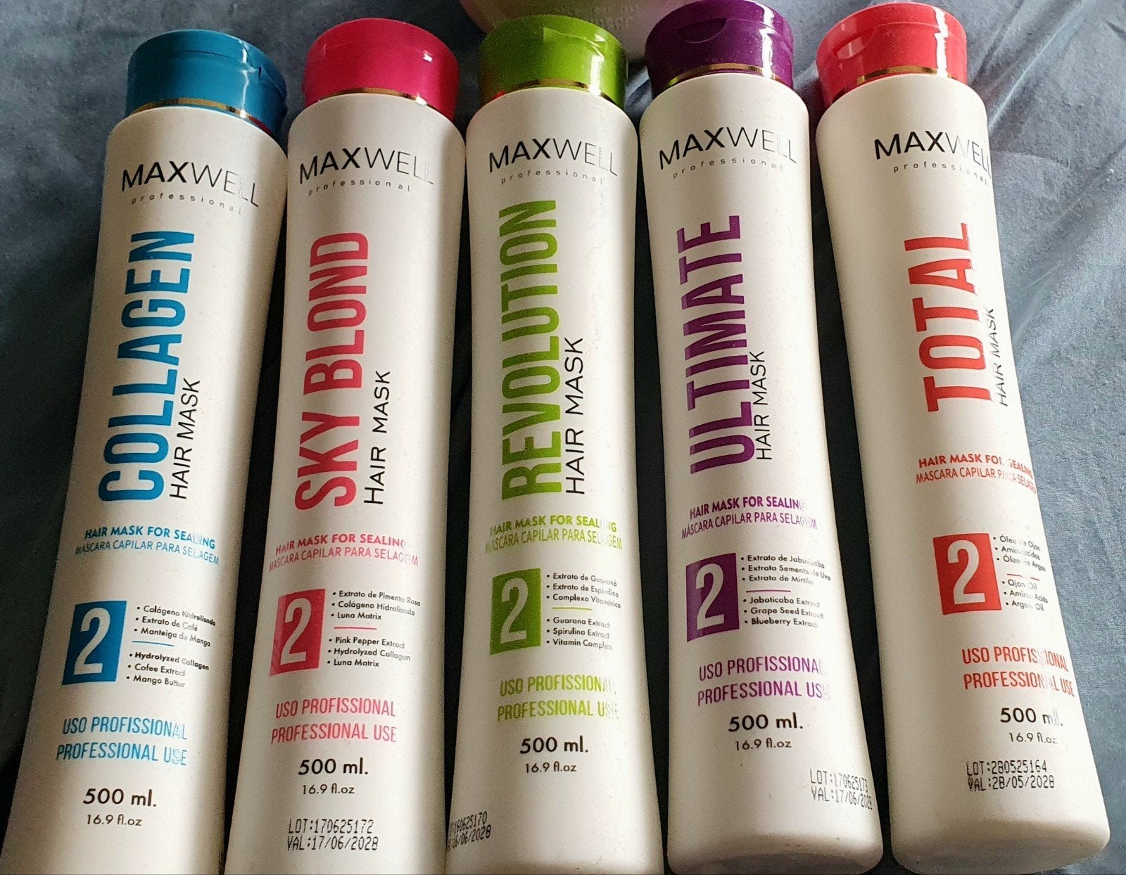 Maxwell Professional haarmaskers nieuw, Bijoux, Sacs & Beauté, Enlèvement ou Envoi, Neuf, Soin des cheveux ou Soin réparateur des cheveux
