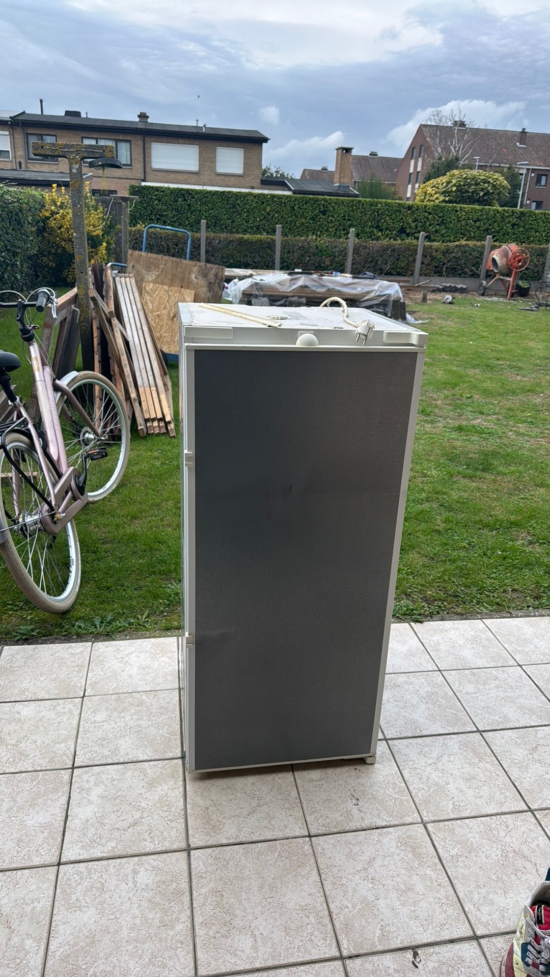 Inbouwijskast 1.22 hoog, Ophalen, Zo goed als nieuw, Inbouw