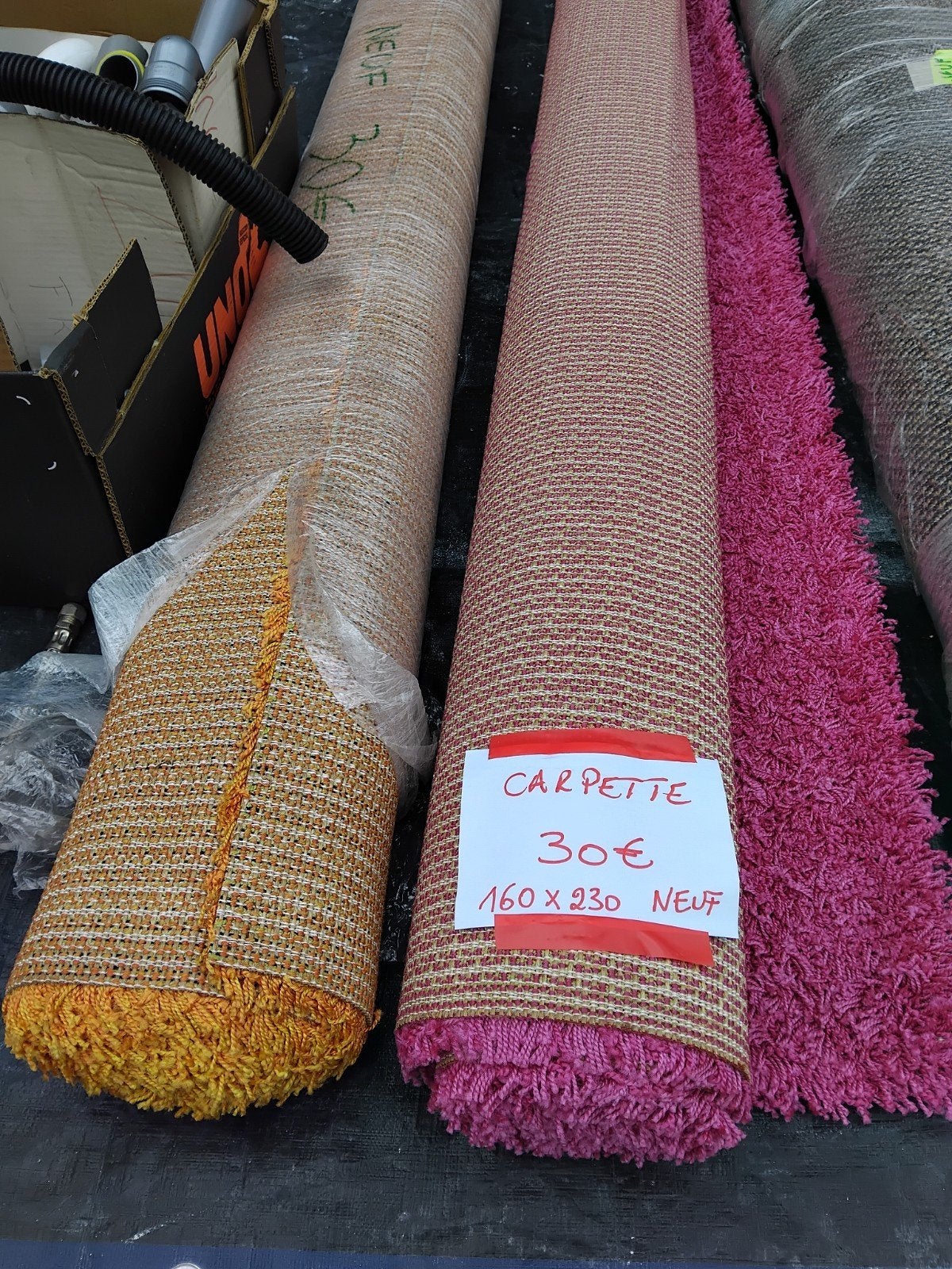 carpette neuve mèche mi longue, Enlèvement