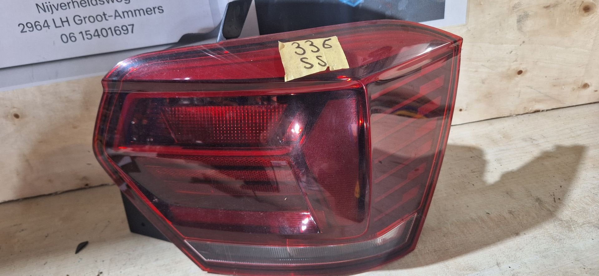 Origineel VW Polo AW / BZ Achterlicht Rechts OEM 2G0945096B, Auto-onderdelen, Gebruikt, -, -, Ophalen of Verzenden