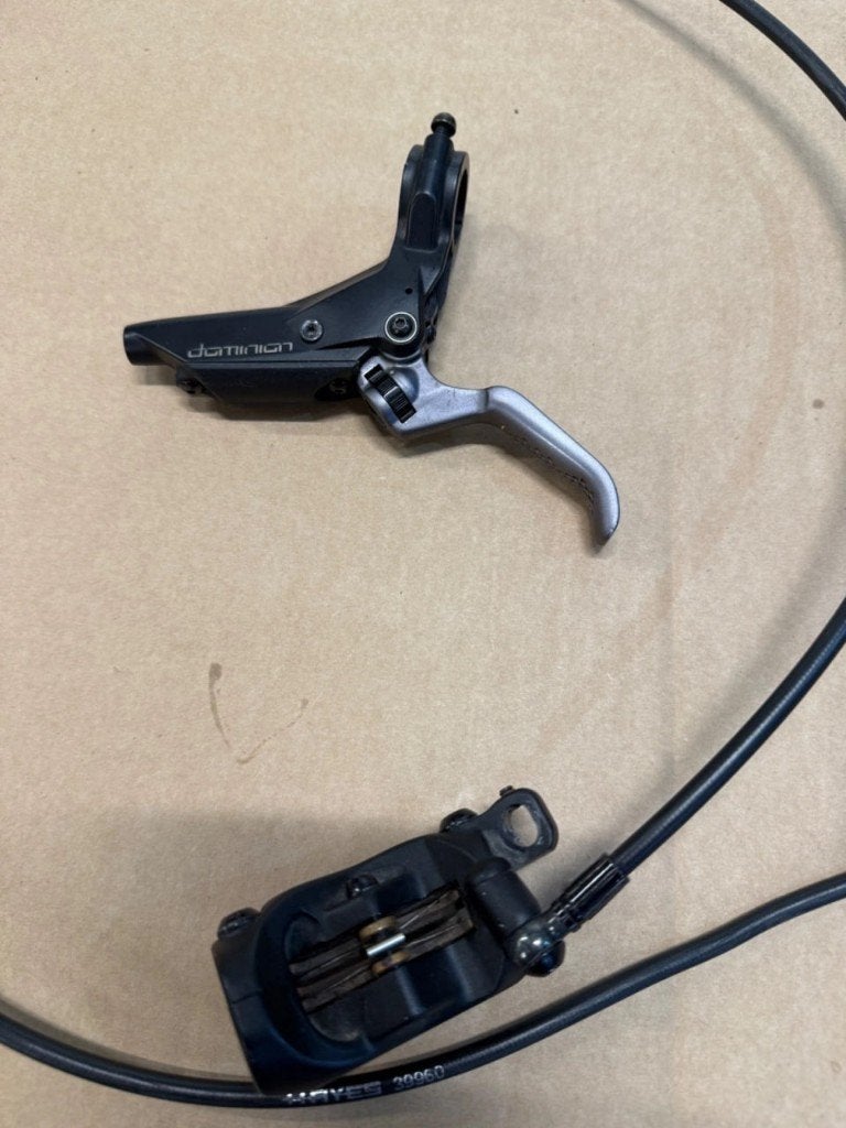 XTR M9120 4-zuiger voor- en achterremmen, Fietsen en Brommers, Remmen, Gebruikt, Ophalen of Verzenden, Aluminium