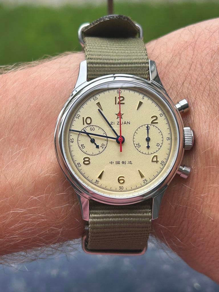 Seagull 1963 Sugess 38mm Saffier Swan Neck LTD 0050/1000-NEW, Montre-bracelet, Autres marques, Enlèvement, Inconnu
