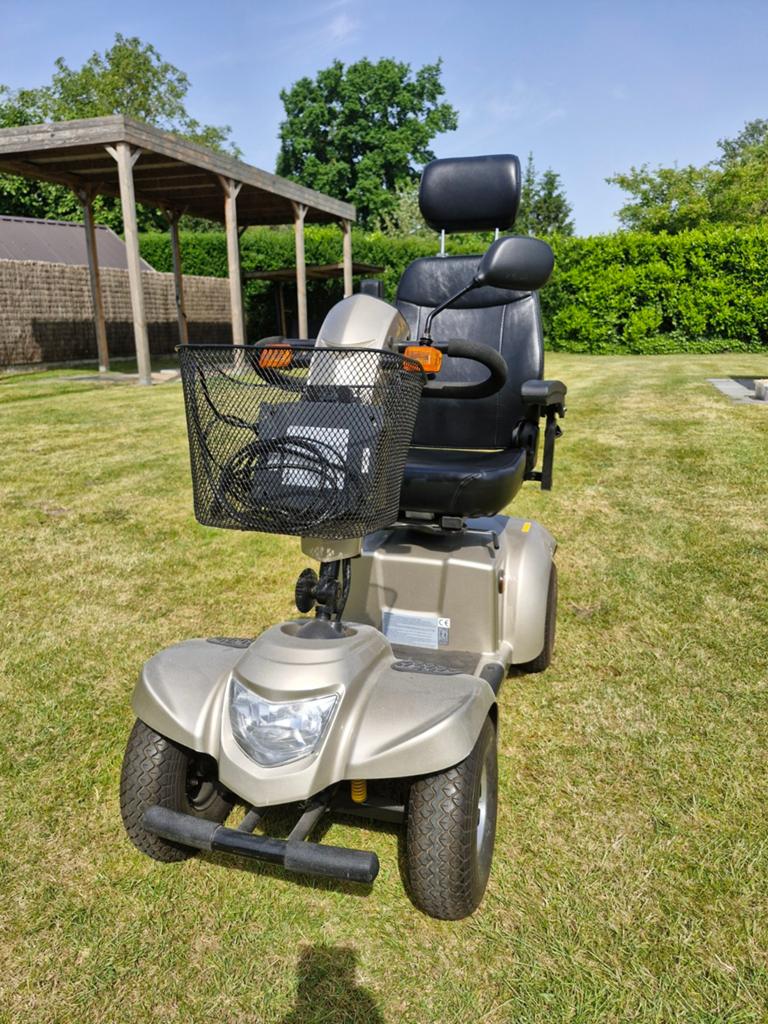 Scootmobiel Vermeire, Ophalen