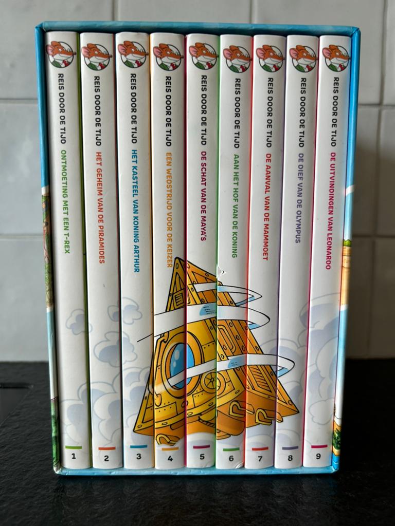 9x Geronimo Stilton: Reis door de tijd, Boeken, Ophalen, Geronimo Stilton, Zo goed als nieuw, Fictie