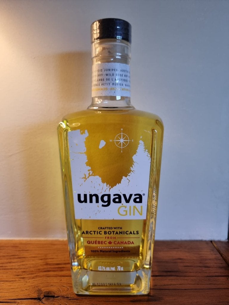 Gin canadien de qualité supérieure Ungava  0,70 l, Collections, Vins, Neuf, Autres régions, Enlèvement ou Envoi, Pleine