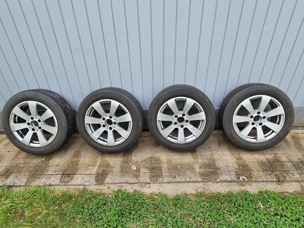 4  velgen Mercedes, Auto-onderdelen, Banden en Velgen, Ophalen, Gebruikt, Velg(en), 16 inch