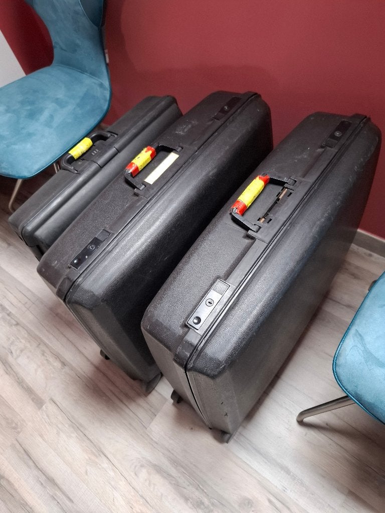 Valises, Enlèvement, Utilisé, Plastique dur, Clé