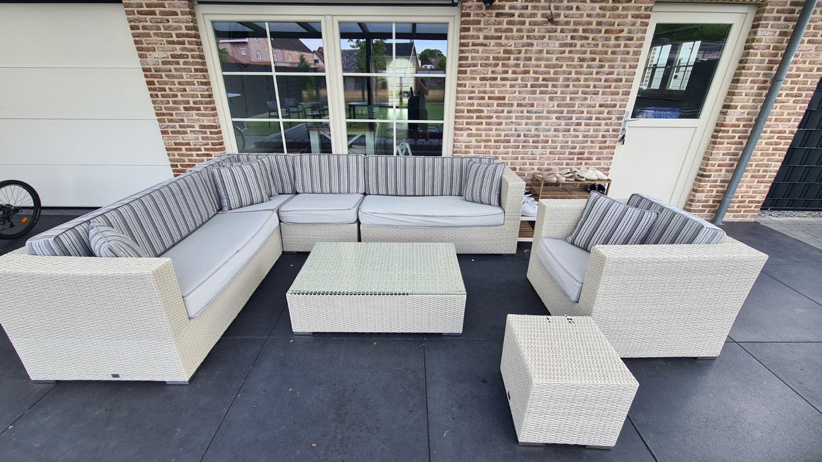L-vormige loungeset, Tuin en Terras, Ophalen, Loungeset
