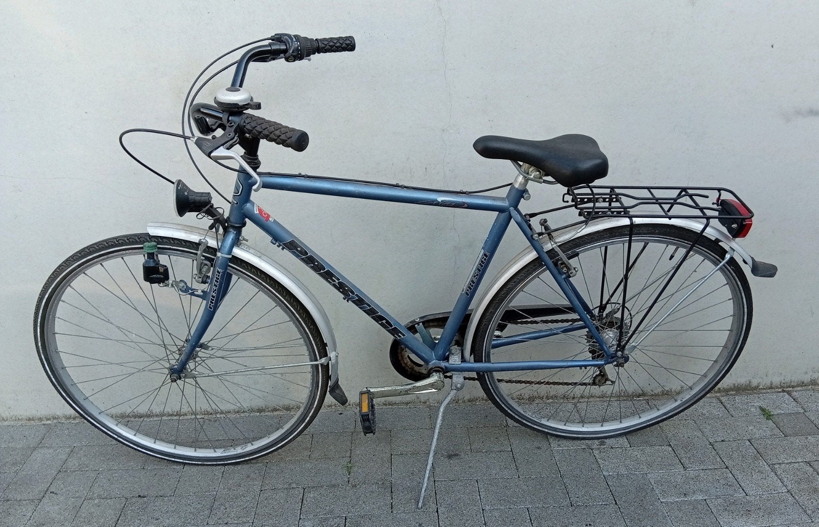 Herenfiets jongensfiets Prestige City 28inch 6speed maat50, Autres marques, Vitesses, Frein sur jante, 49 à 53 cm