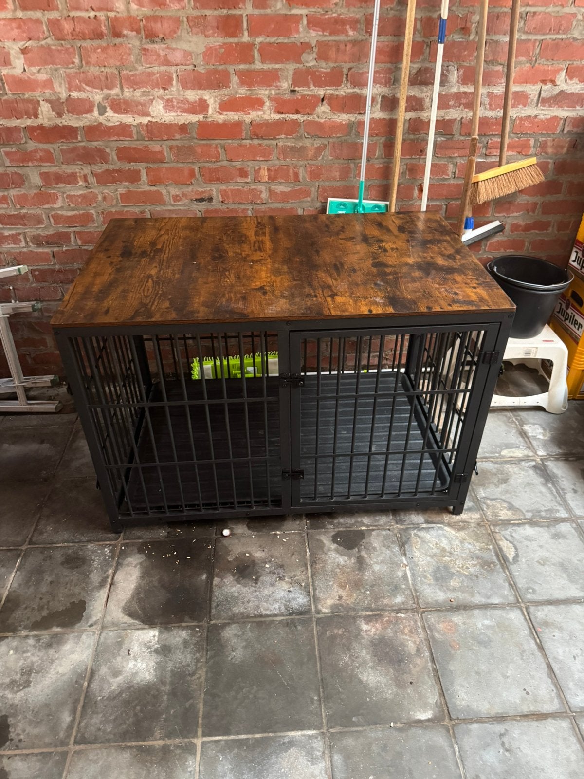 Honden kennel, Dieren en Toebehoren, Ophalen, Zo goed als nieuw, Hondenkennel