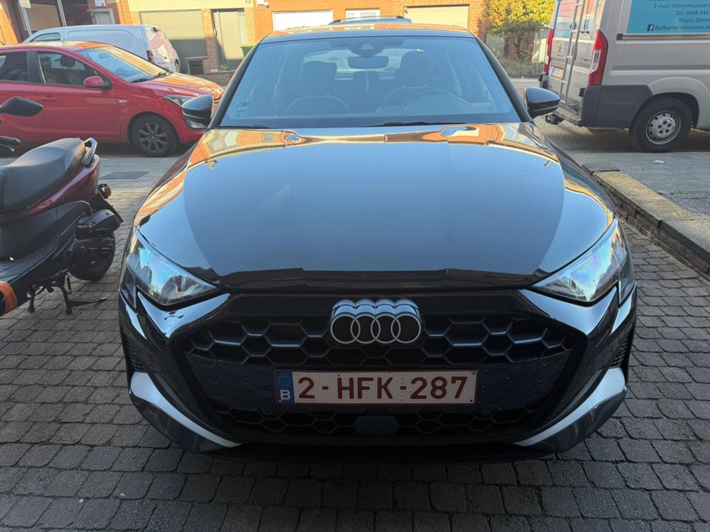 Audi a3 2025 2.0 diesel, Auto's, Audi, Bedrijf, A3, Diesel, Euro 6, Automaat, Zwart, Ophalen