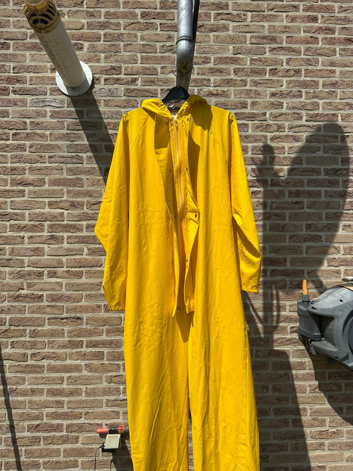 Sioen Regenjas Geel | Maat M, Enlèvement ou Envoi, Comme neuf, Combinaison de pluie, Heren