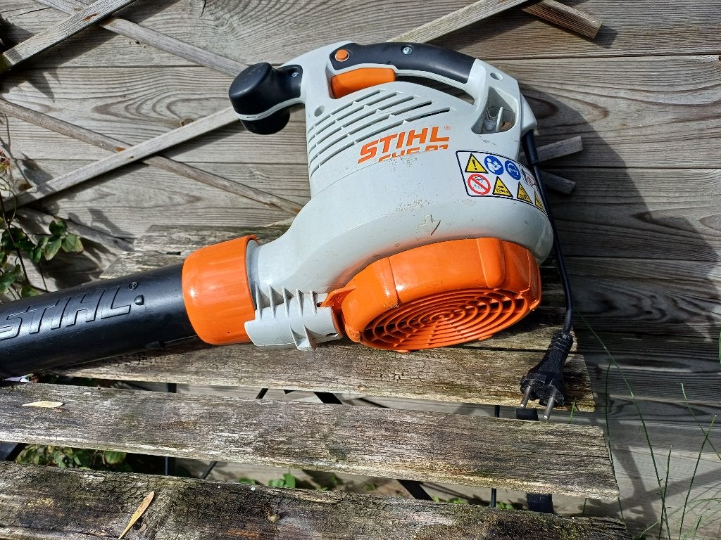 STIHL Bladblazer-zuiger, Tuin en Terras, Ophalen, Stihl, Gebruikt, Met opvangzak