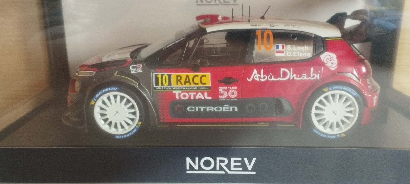 citroen c3 wrc, Hobby en Vrije tijd, Modelauto's | 1:18, Ophalen of Verzenden, Nieuw, Auto, Norev