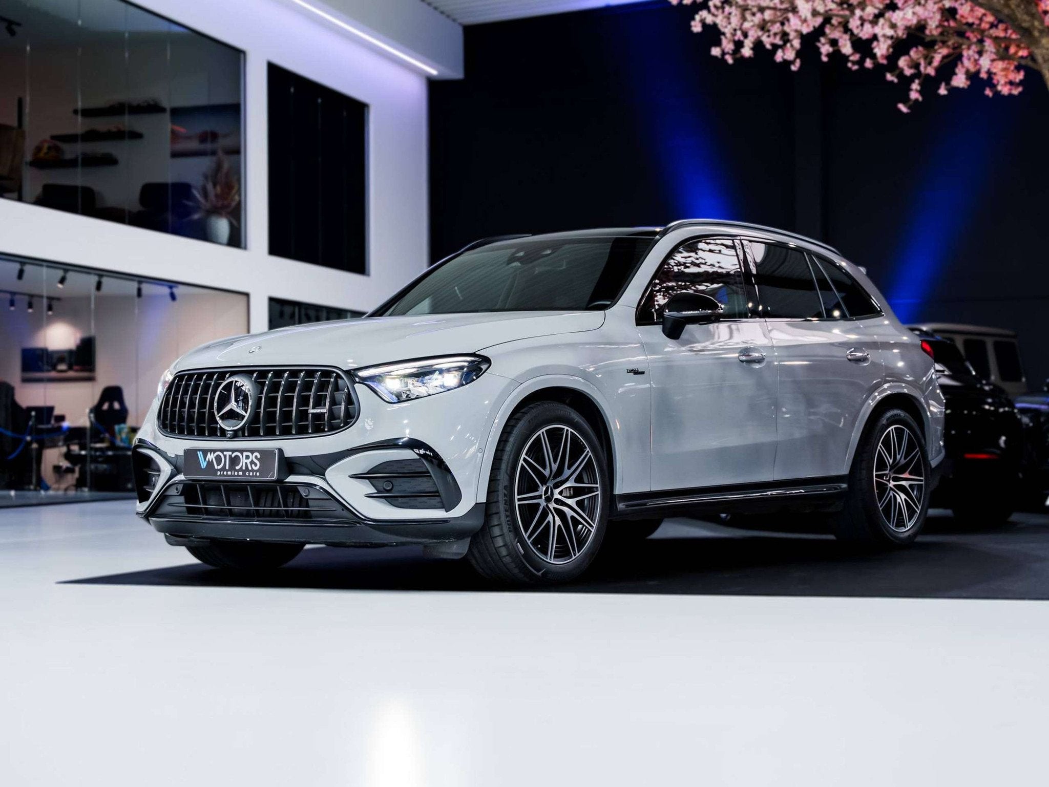 Mercedes-Benz GLC 43 AMG 4MATIC - Pano - Digital Light - Dis, Auto's, Automaat, Gebruikt, 4 cilinders, Leder