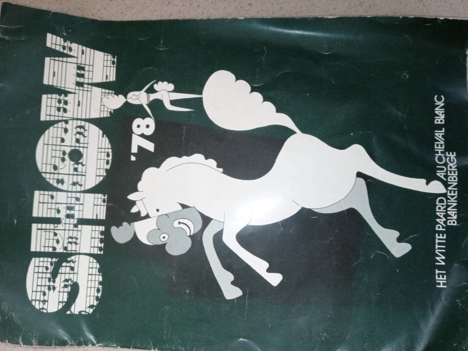 Het witte paard - Show time 1978 Blankenberge, Enlèvement ou Envoi