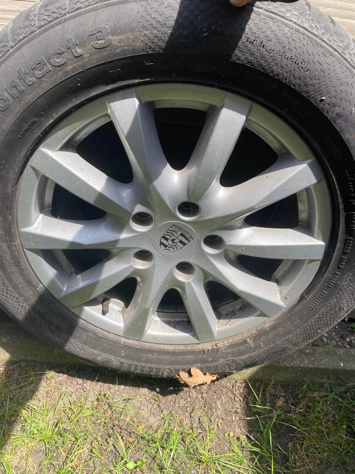 4 porsche velgen voor cayenne, Auto-onderdelen, Banden en Velgen, Ophalen, Velg(en)