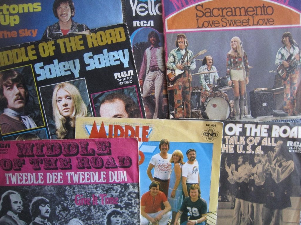 singles MIDDLE OF THE ROAD, Cd's en Dvd's, Ophalen