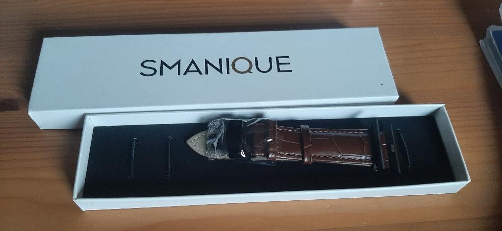Bracelet Apple Watch, Cuir avec Fermoir Papillon - Cerbero, Enlèvement, Neuf