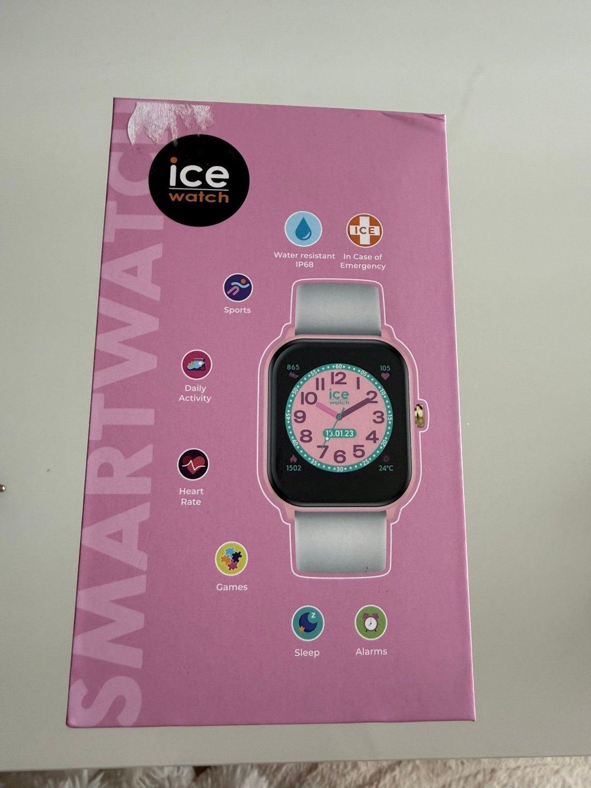 ICE Watch Smart Junior complète  boîte et chargeur, Enlèvement, Comme neuf, Rose