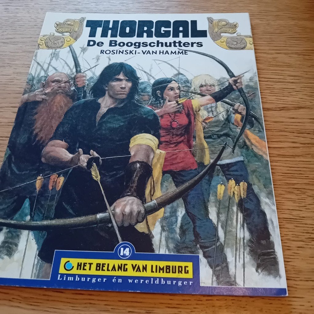 Thorgal - De Boogschutters, Ophalen