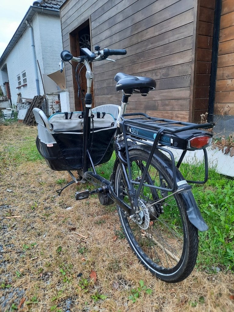 Bakfiets Gazelle Cabby (elektrisch), Fietsen en Brommers, Ophalen, Gebruikt, Elektrisch, 2 kinderen