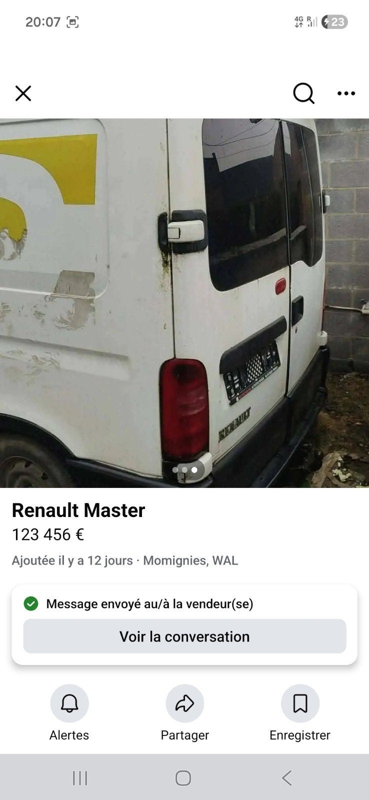 Feux arriere gauche renault master, Offres d'emploi
