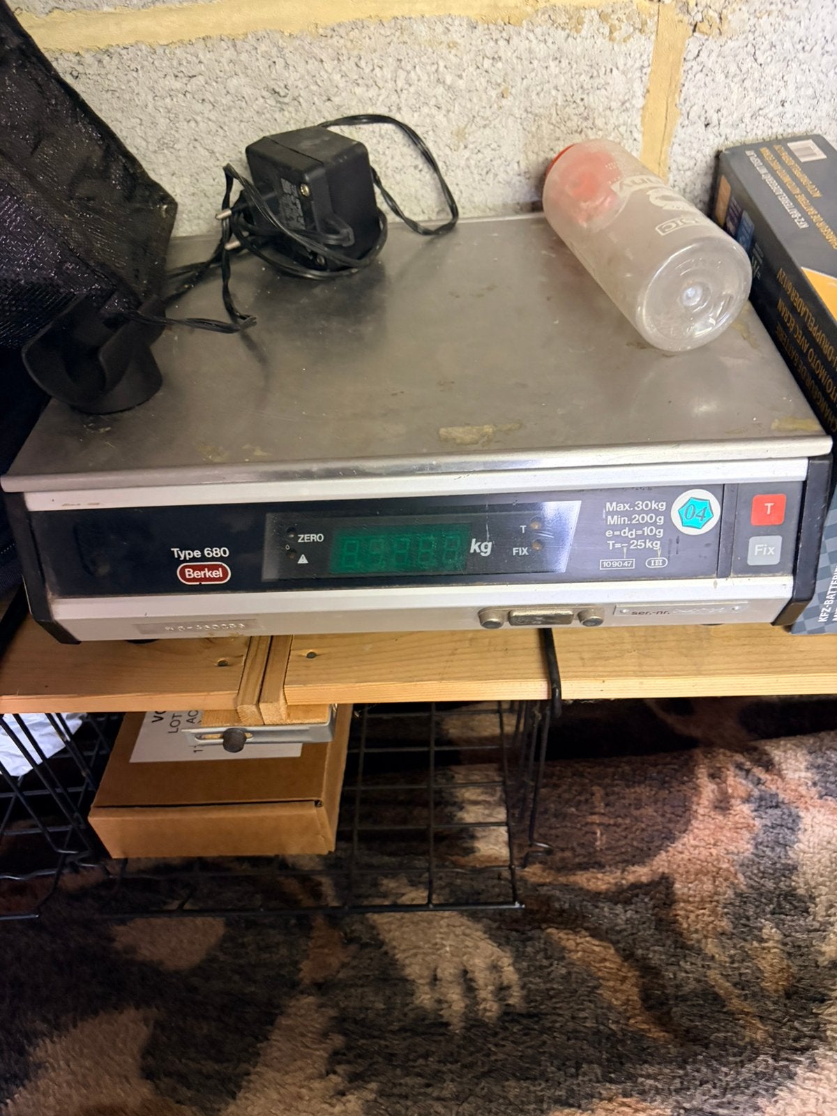 Balance électronique professionnelle Berkel Type 680 – 30 kg, Audio, Tv en Foto, Videospelers, Ophalen, Zo goed als nieuw