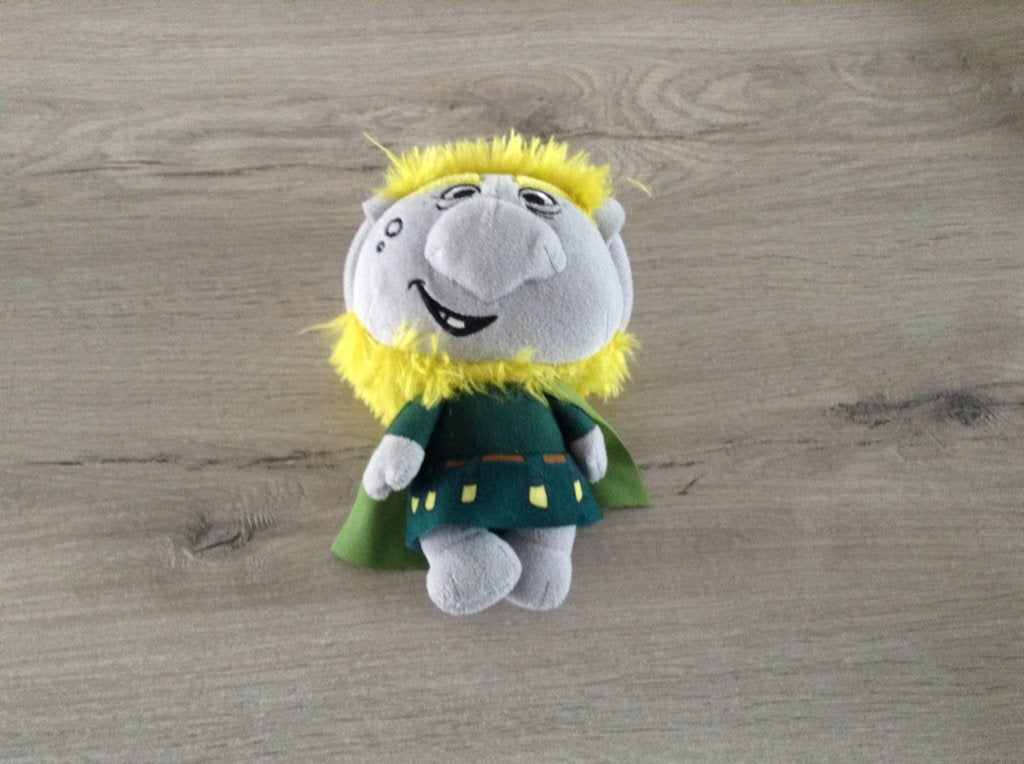 Personnage en peluche Disney La Reine des neiges II Pabbie, Disney, Comme neuf, Moyen (20 à 80 cm), Autres types