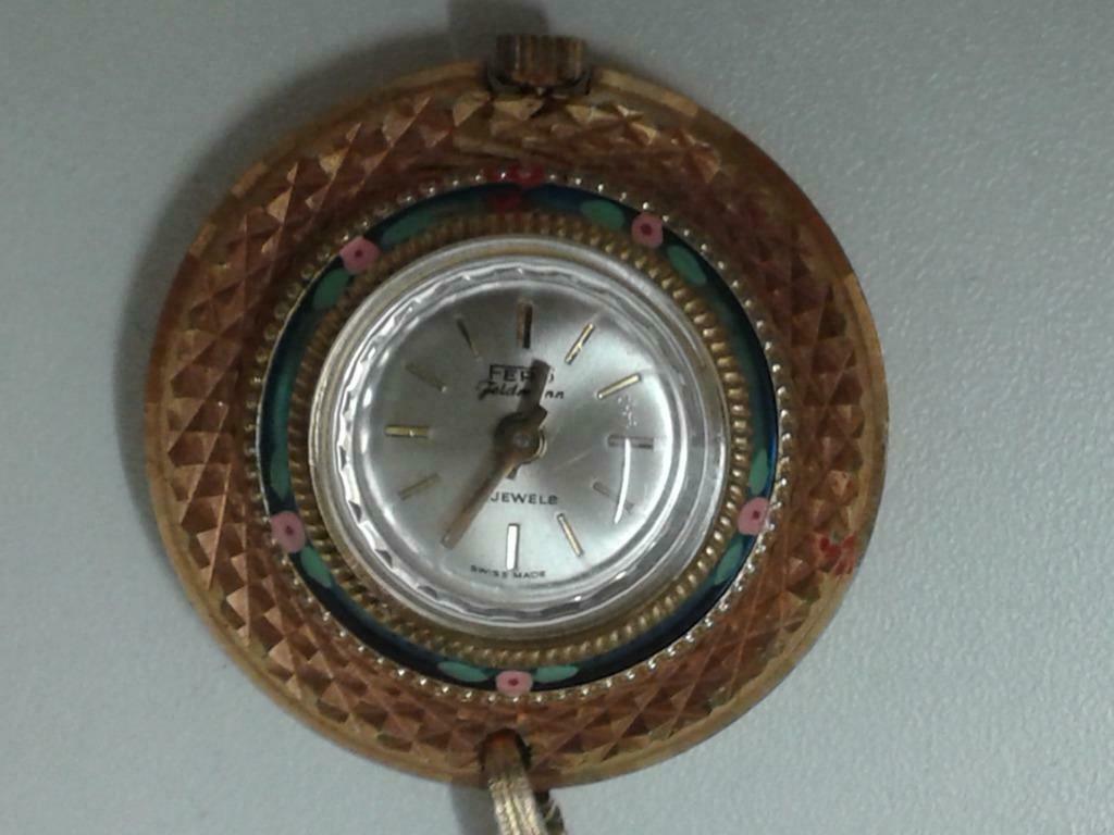 montre FERO Feldmann  swiss  made 17 Jewels, Bijoux, Sacs & Beauté, Enlèvement ou Envoi, Or, Or