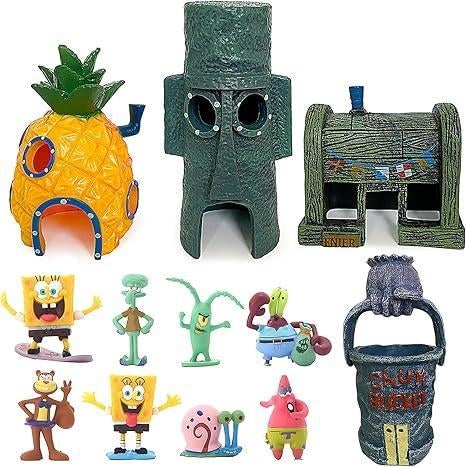 Aquariumdecoratie | Spongebob | GRATIS LEVERING, Dieren en Toebehoren, -, Verzenden, -, Overige typen