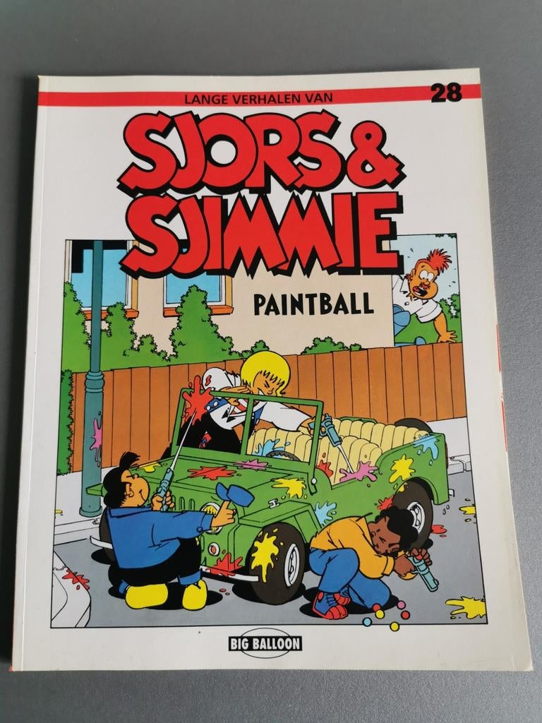 Strip Sjors et Shimmie, Enlèvement ou Envoi, Utilisé