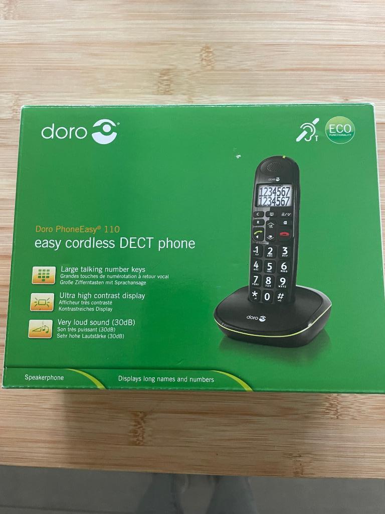 draadloze telefoon, Enlèvement, Neuf, 1 combiné