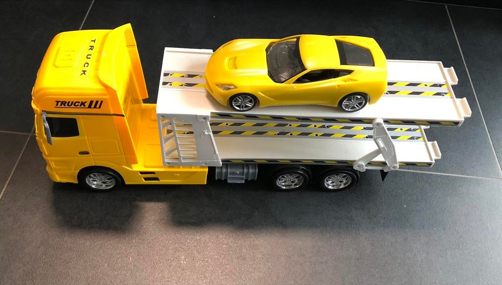 Speelgoed vrachtwagen transport truck, Ophalen of Verzenden