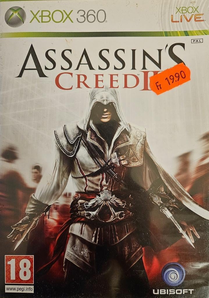 Xbox 360 PAL: Assassin's Creed II, in het Frans, Games en Spelcomputers, Ophalen of Verzenden, Zo goed als nieuw