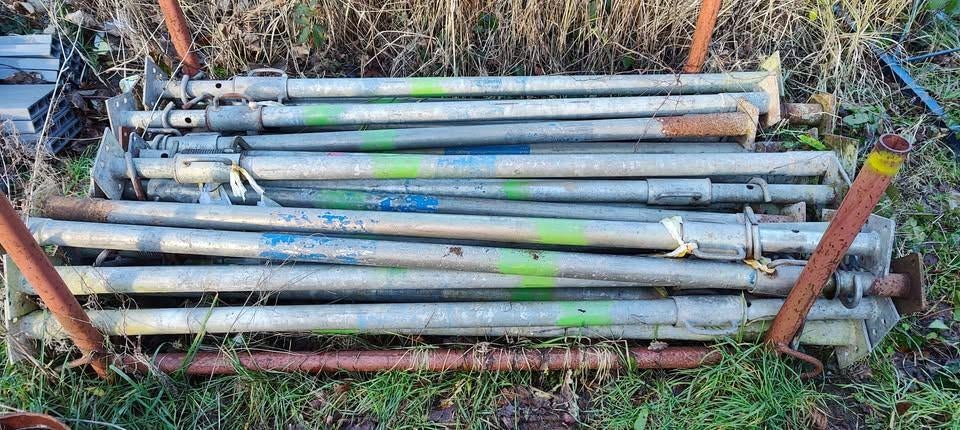 Gegalvaniseerde bouwstutten – 25 stuks – 160–290 cm, Enlèvement, Utilisé
